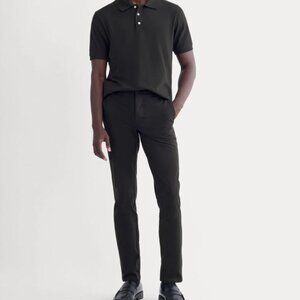 Men's Everlane Performance Chino, slim fit, size 33 x 32, black